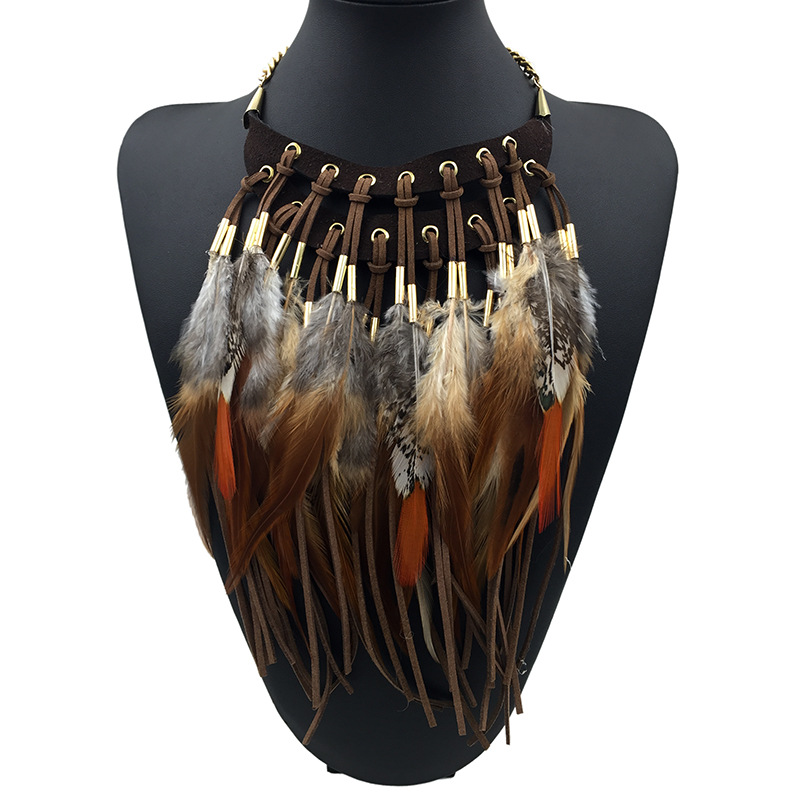 Latest Ethnic Fashion For Women - Multi-etnico elegante moda declaração colar 2023
