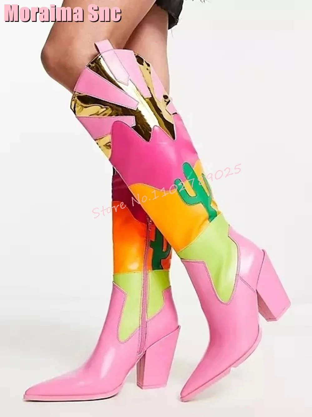 Ethnic Fashion For Women - Botas Femininas de Cano Alto 2026,