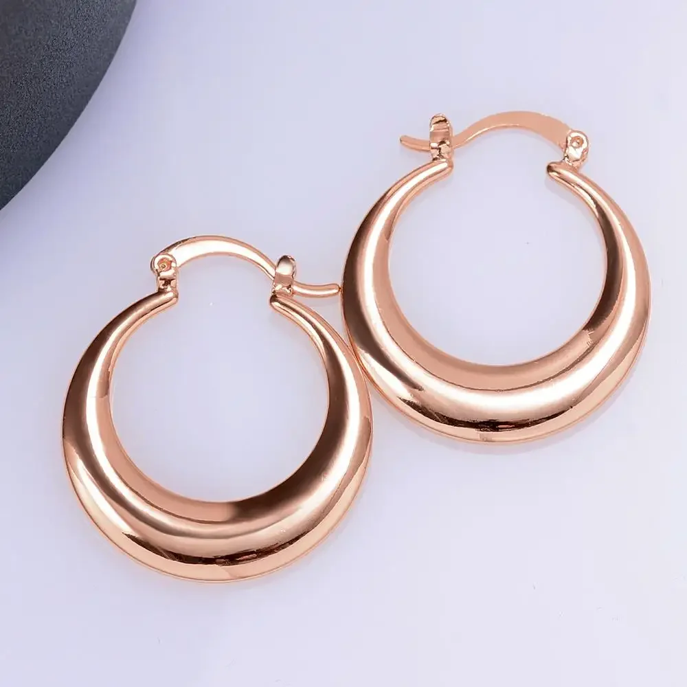 Y2K Ethnic Fashion - Novos Brincos de Argola em Prata