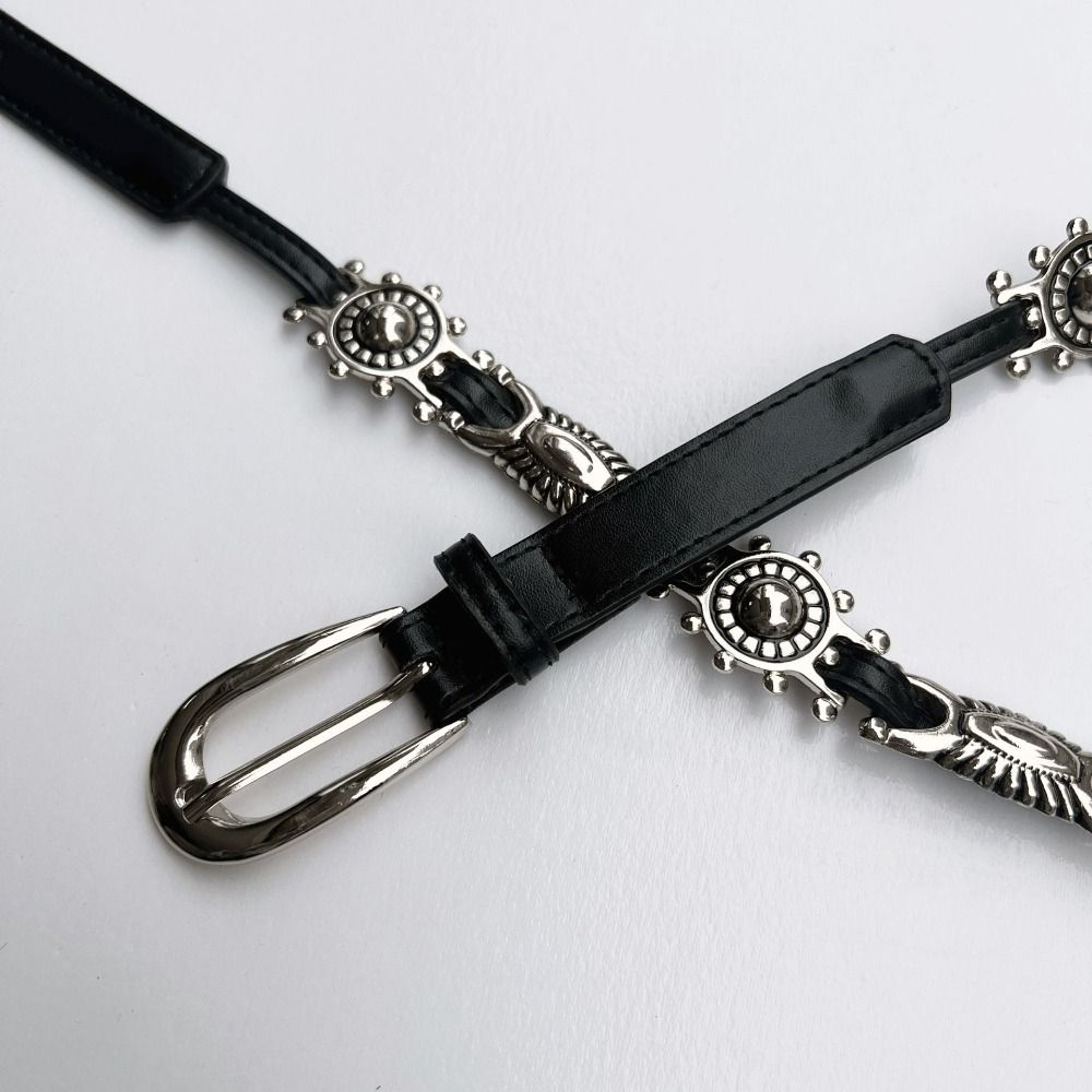Cintos Femininos Finos de Meta - Y2K Ethnic Fashion avaliação e preço