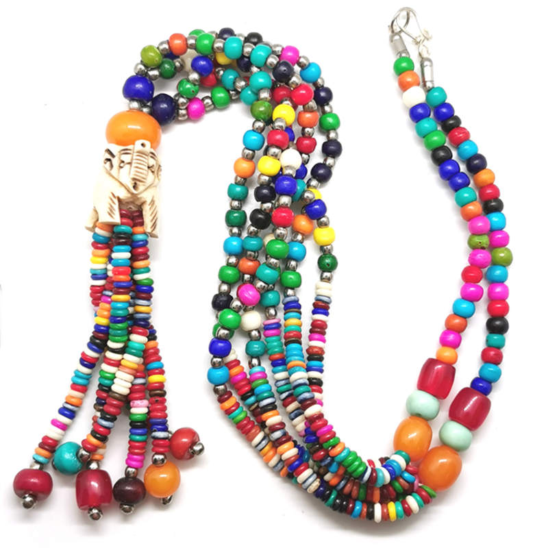 Tibetano Jóias Rainbow Yak Oss - Ethnic Fashion Com avaliação e preço