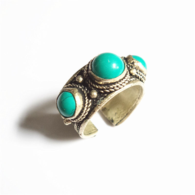 Anéis tibetanos Cobre embutido - Ethnic Fashion Com avaliação e preço