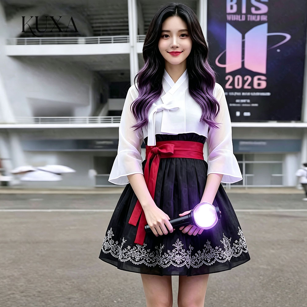 Vestido de Performance Coreano - Hanbok Modern Set avaliação e preço