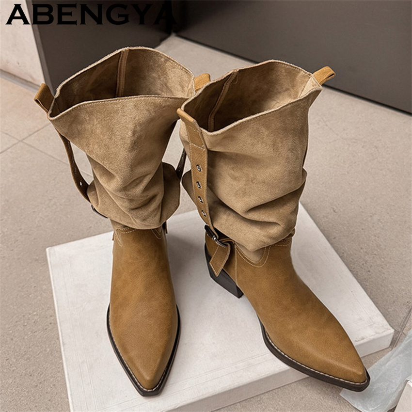 2026 Novas Botas Femininas Est - Ethnic Fashion For Women avaliação e preço