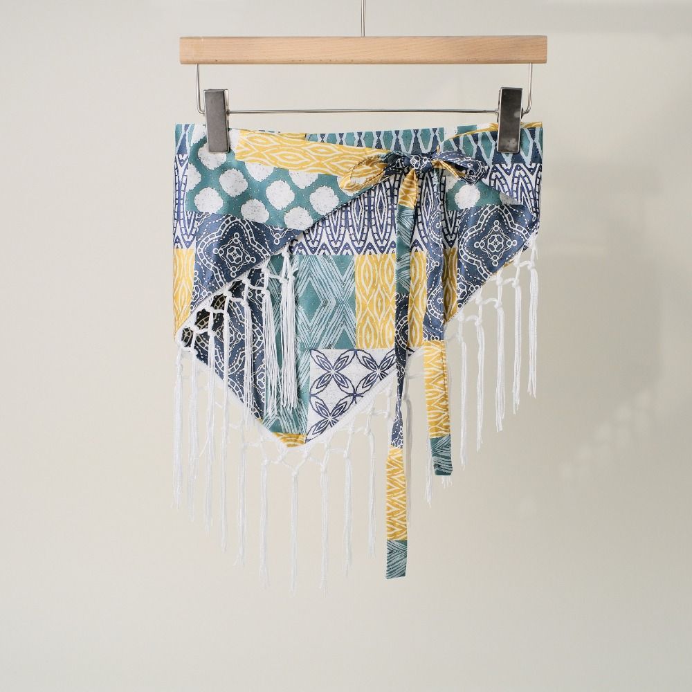Lenço de Cintura Étnico com Es - Y2K Ethnic Fashion avaliação e preço
