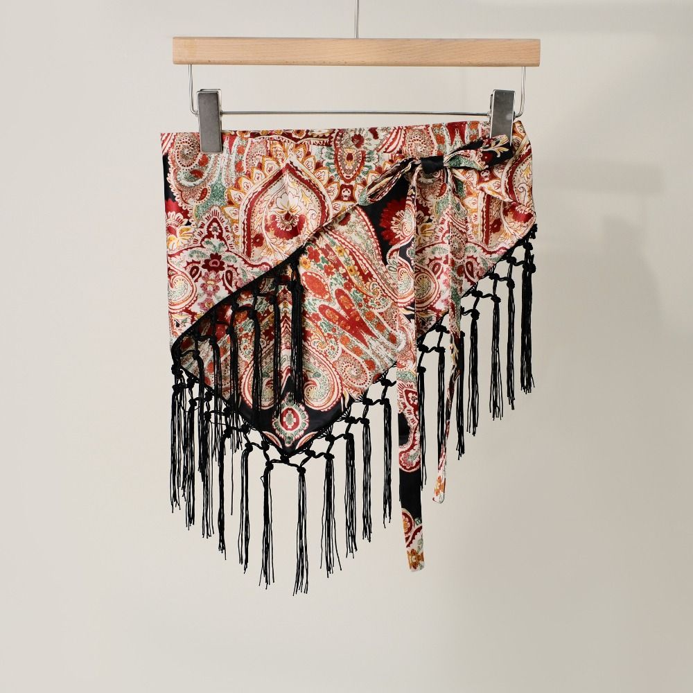 Lenço de Cintura Étnico com Es - Y2K Ethnic Fashion avaliação e preço