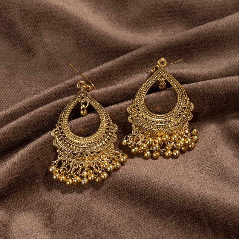 Novos Brincos em Formato de Go - Ethnic Indian Fashion avaliação e preço