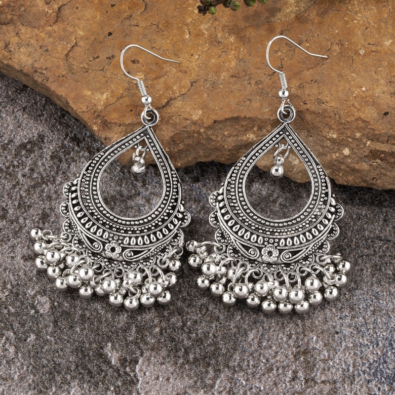 Novos Brincos em Formato de Go - Ethnic Indian Fashion avaliação e preço