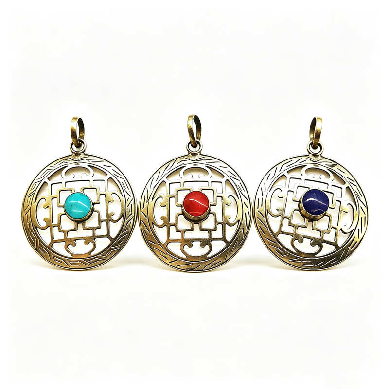 Joias Tibetanas Mandala Amulet - Ethnic Fashion Com avaliação e preço