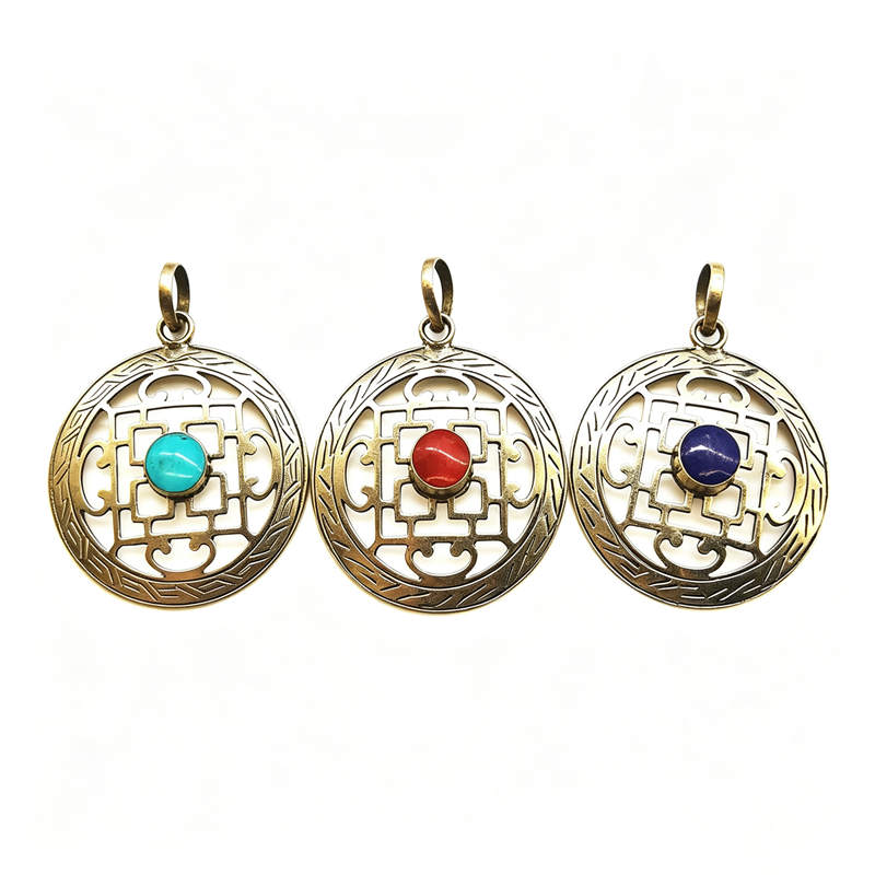 Joias Tibetanas Mandala Amulet - Ethnic Fashion Com avaliação e preço