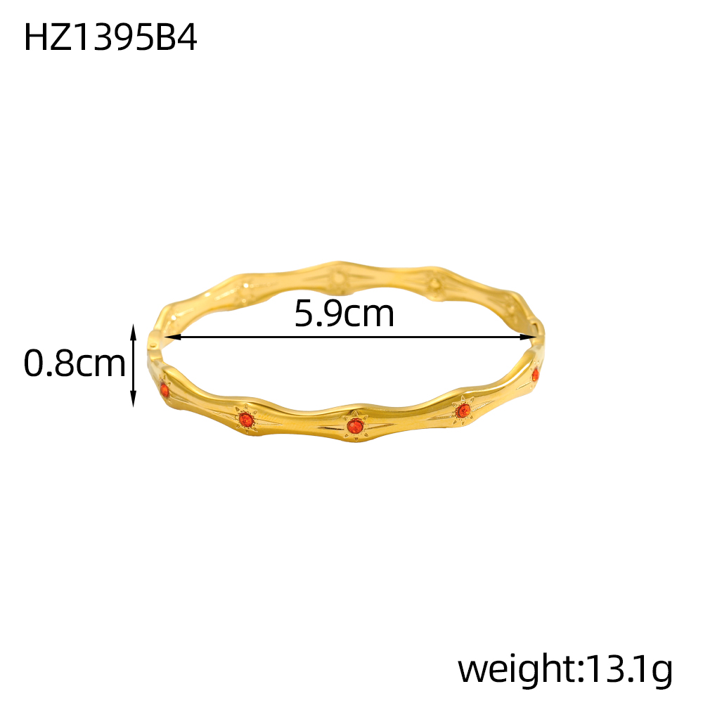 CARLIDANA Pulseiras de aço ino - Latest Ethnic Fashion For Women avaliação e preço