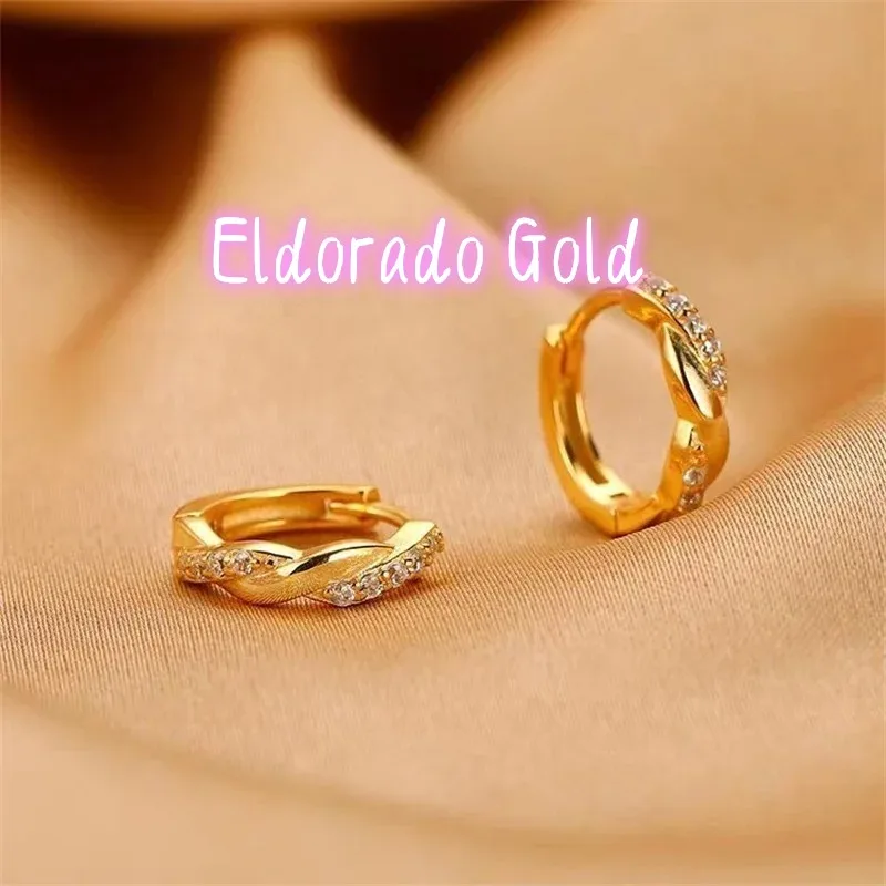 Brincos de Ouro 18K AU750 Eldo - Ethnic Fashion Trend avaliação e preço