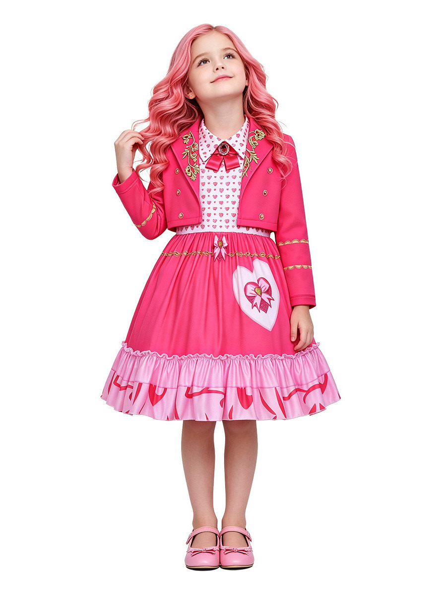 Novo Vestido Rosa para Cosplay - Ethnic Fashion Online avaliação e preço