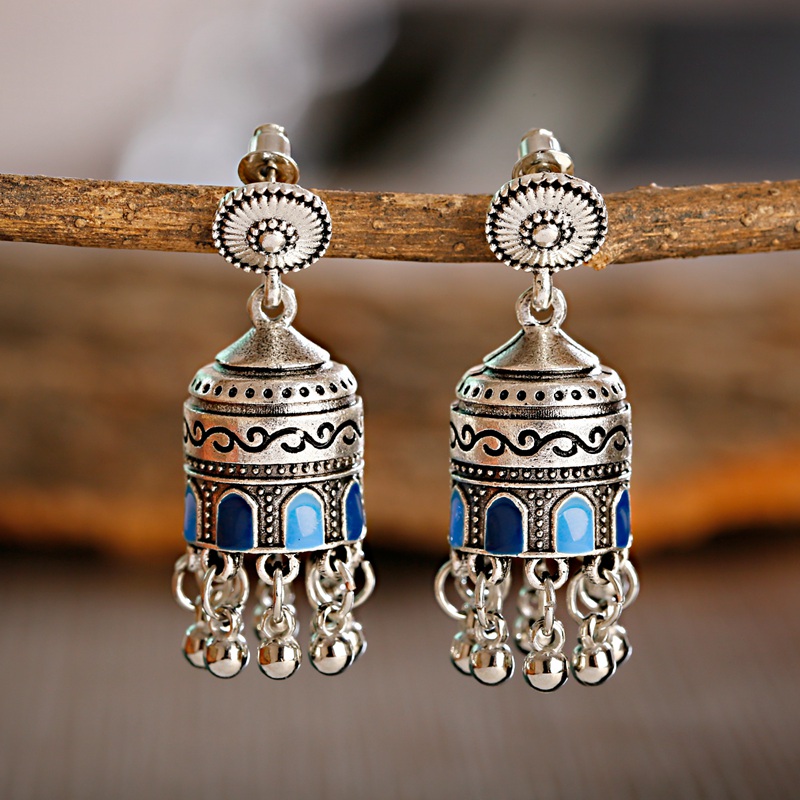 2020 feminino indiano jhumka j - Ethnic Indian Fashion avaliação e preço